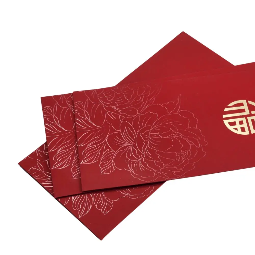2024 Dragon Chinese New Year Custom Money Envelope Red Lucky Money Envelope Gift Envelope