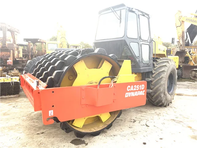 Лидер продаж Подержанный оригинальный дорожный каток DYNAPAC CA30D CA25D CC21