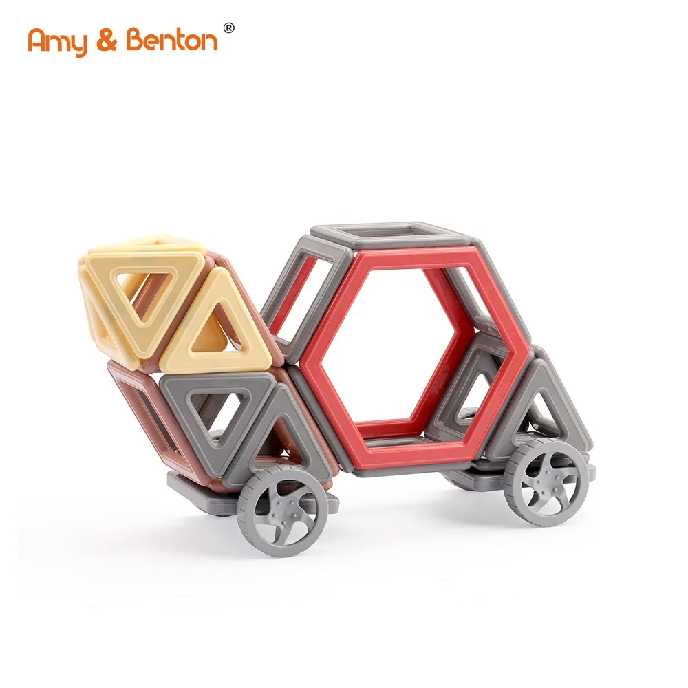 Amy Benton 88pcs Magnetic blocks Animal Series Magnet Blocks Educational Toys for children