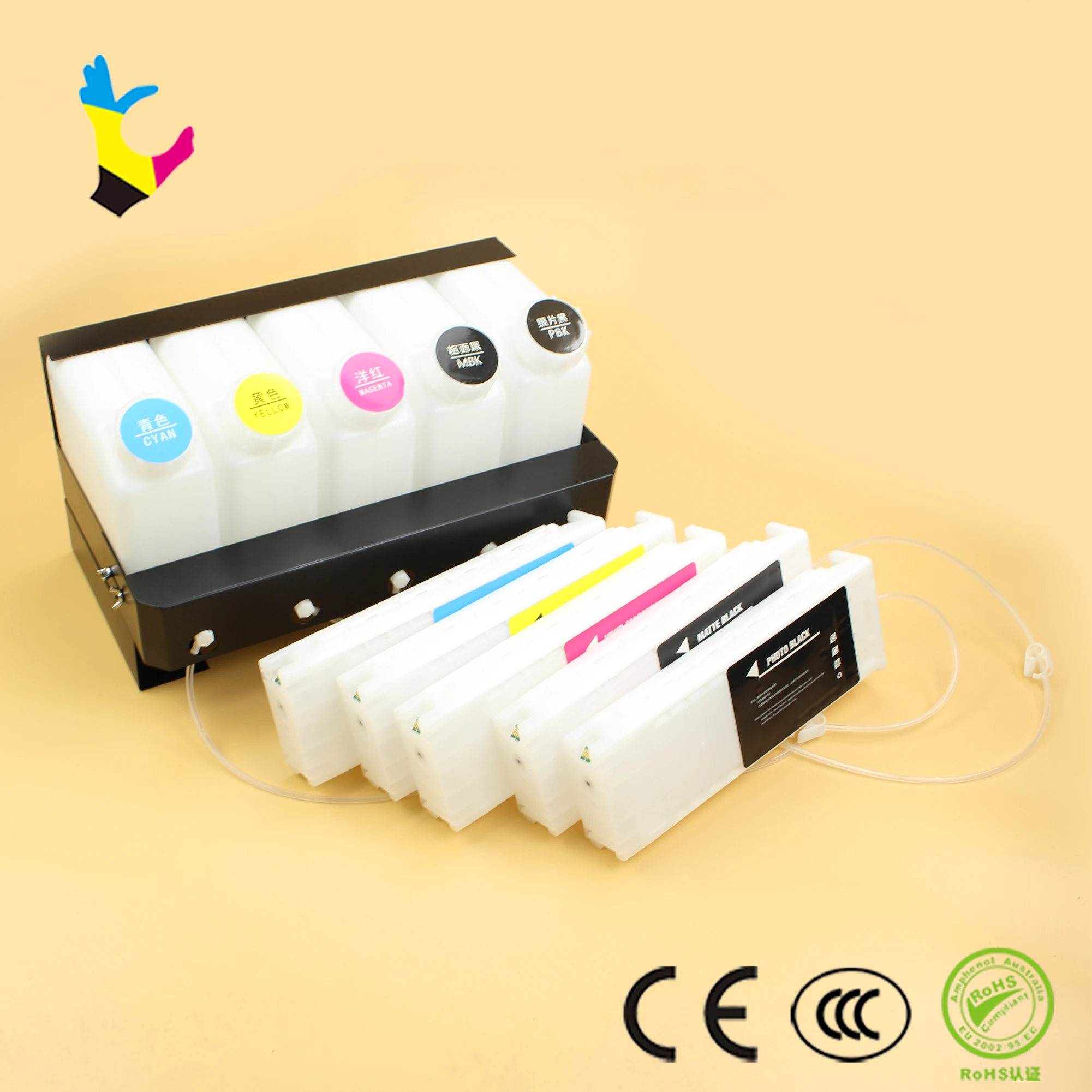 2021 Новый CISS для Epson T3200 T5200 T7200 T3270 T5270 T7270 T3000 T5000 T7000 T3070 T5070 T7070 Система непрерывной подачи