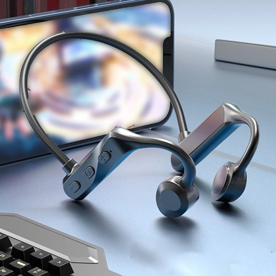 Bluetooth-наушники с костной проводимостью, спортивные водонепроницаемые беспроводные Bluetooth-наушники для бега, новый дизайн