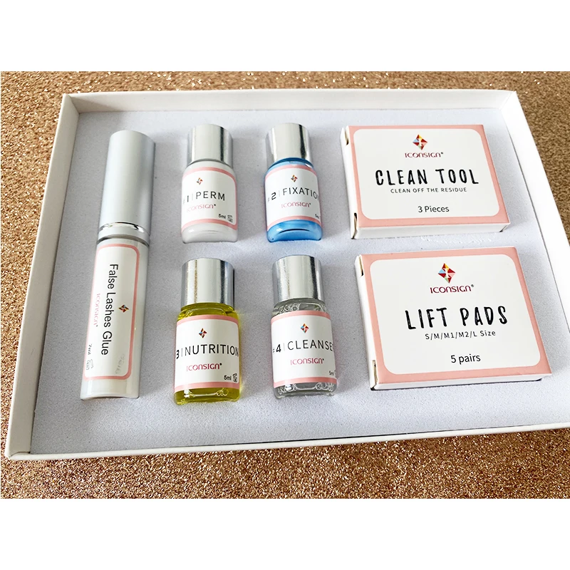 Salon laminated Eyelash Perm Set Lash Lift Kit perming lit private label professional Eyelash Lift Make Up eyelash lash lift