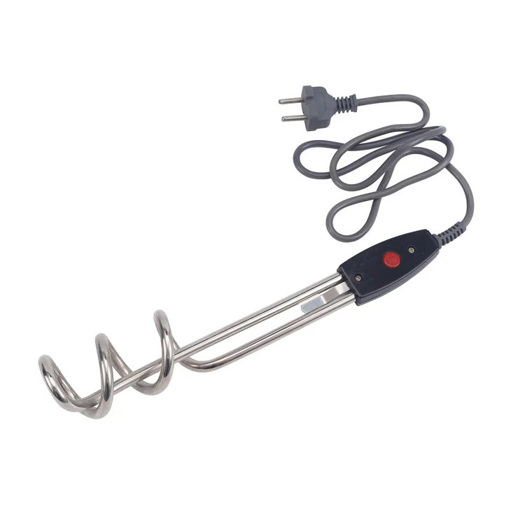 Оптовая продажа Дешевые 220V электрического нагревателя производители электрического утюга Классическая 1500W Портативный Погружной нагреватель воды котлы для кухни и ведро