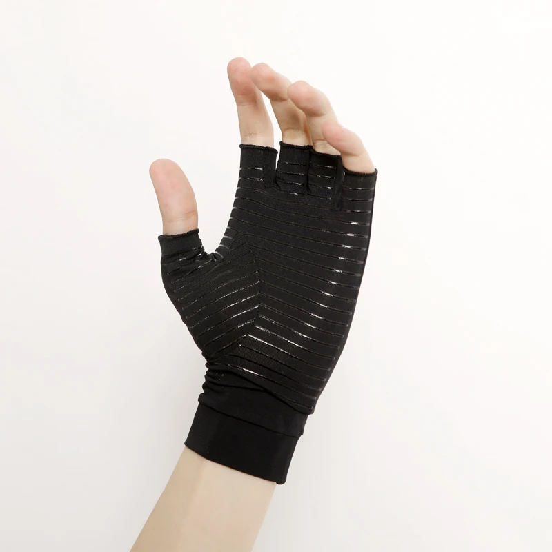 Sports Protection copper compression Arthritis  Wrist Support Brace Sleeve gloves