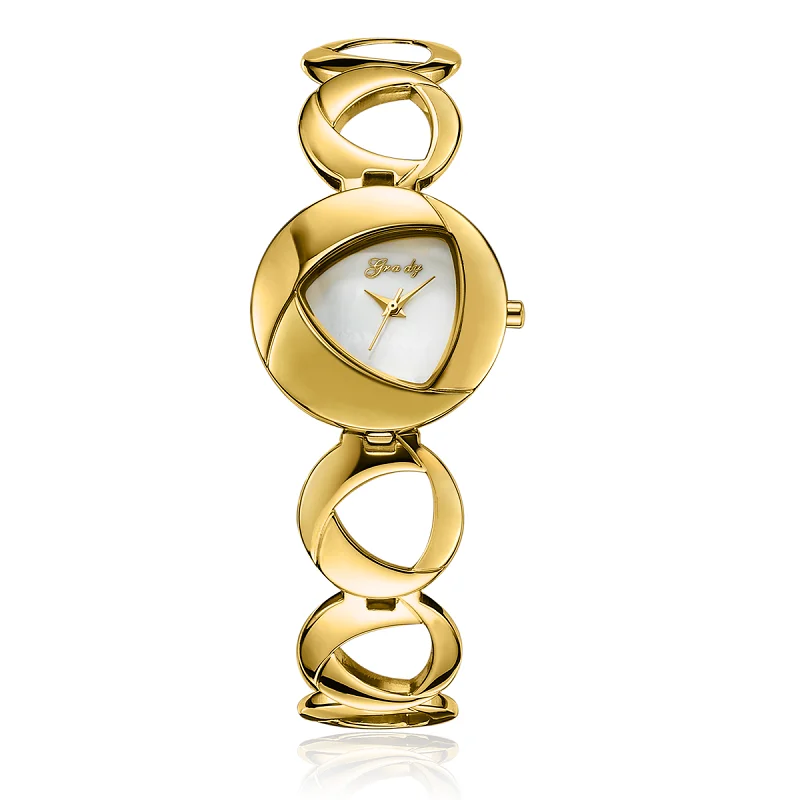 Luxury Women Watches Gold  Bracelet High quality stainless steel  Ladies Watch Casual dress Quartz Wristwatch