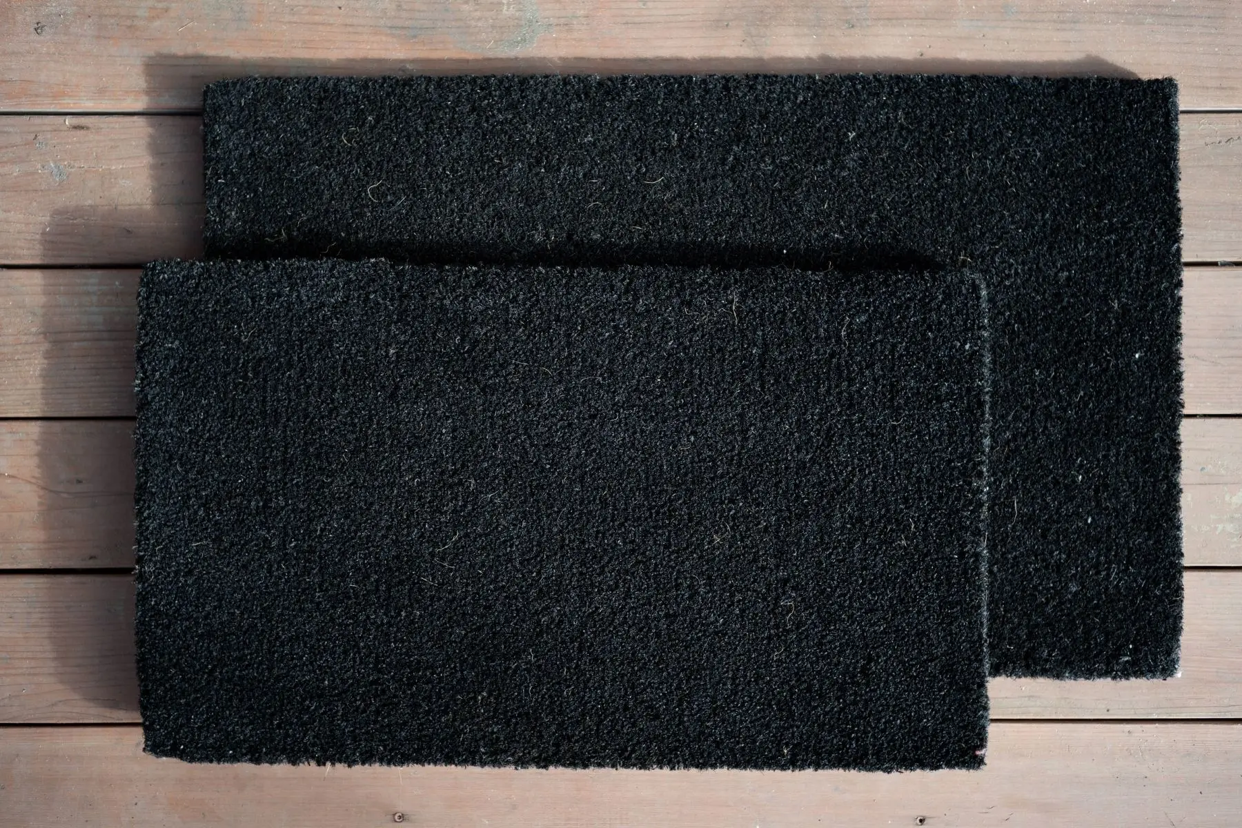 Black Coconut Fiber Coco Coir Doormats Door Mats