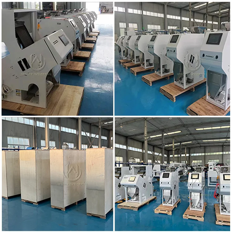 500-1500kg/h coffee beans rice garin color sorting cocoa beans spare color sorter soybean machine