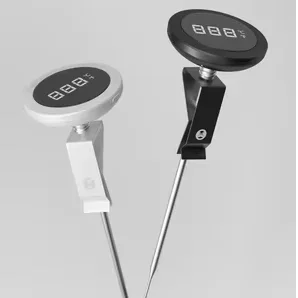 black & white color Timemore small T digital display electronic coffee thermometer