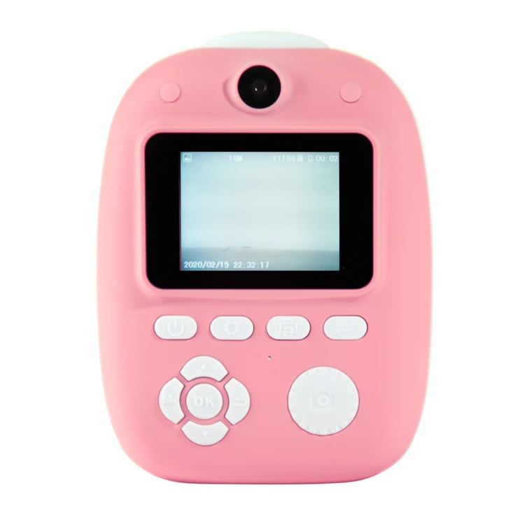 Детская Цифровая видеокамера 2 0 дюймовый экран мультяшная игрушка Водонепроницаемая детская камера