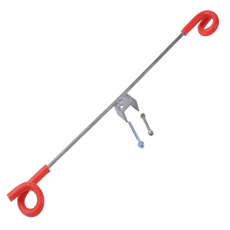 Easily assembled electric fence galvanized insulated steel distance double pigtail standoff Insulator