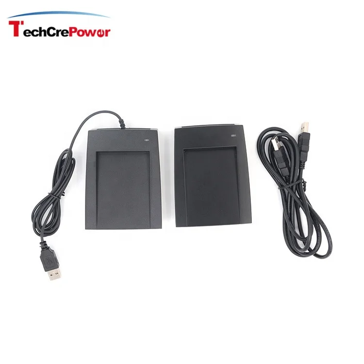 New black plug and play ID/MF Chip Card issuer USB card reader writer