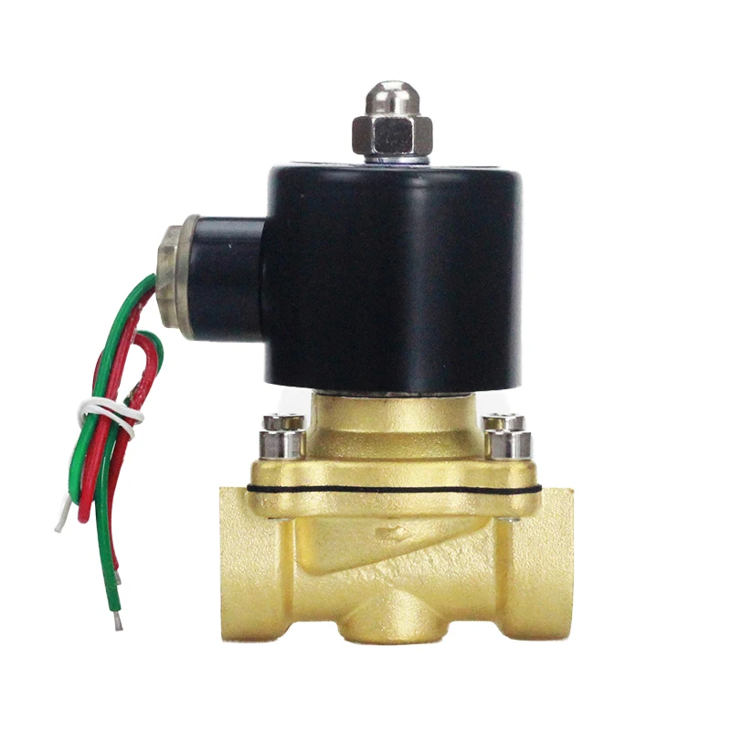 24v 12v 220v Stainless Steel Solenoid Valve For Water Steam Normally Closed 2 Way Flange Type Solenoid Valve