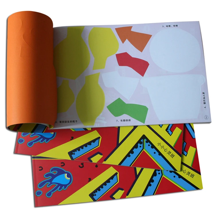 Custom Coloring Book Creative Booklet Magic Drawing Book for Adult Carton OEM Offset Printing Film Lamination Paper & Paperboard