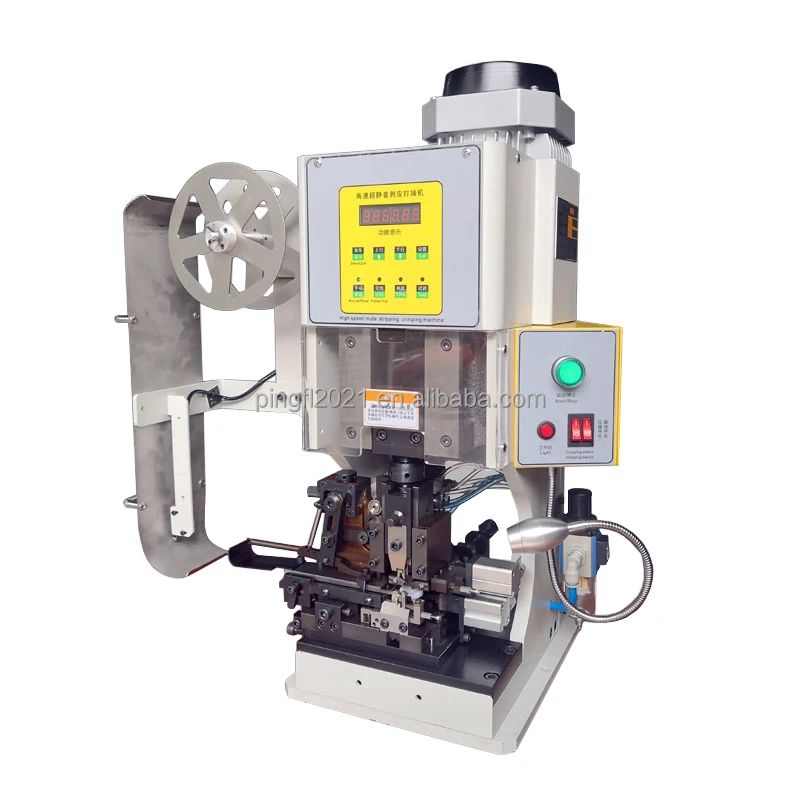 PFL-2000W Best selling multi function electrical automatic round single core wire stripping and reel terminal crimping machine