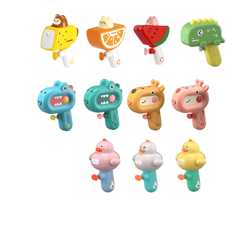 2024 High Quality Non Toxic Children Water Gun Toys Small Animal Fruit Water Guns Banana Watermelon Orange Designs