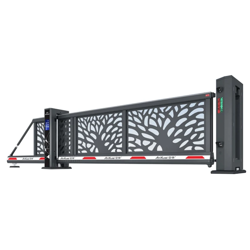 Ankuai Floating Sliding Door Automatic Suspension Gate with motor AKT921