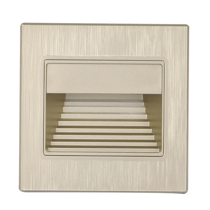 Настенный подземный светильник, водонепроницаемые светодиодные лампы для ступенек, лестниц, Уличный настенный утопленный угловой светильник, подсветка