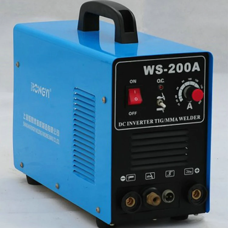 Новый Электрический сварочный аппарат Mini DC TIG/MMA Inverter WS200, Китай