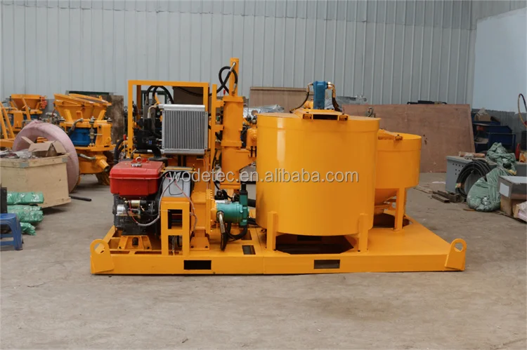 Pump Output 100L/minChinese Ce High Pressure Grouting Injection Pump Grout Plant For Underground