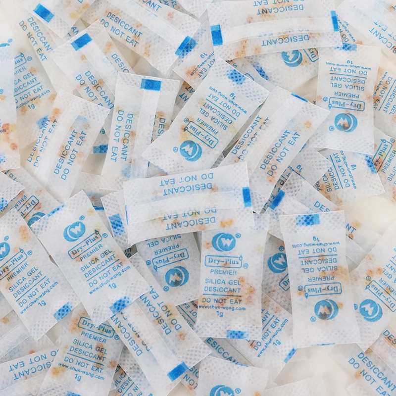1g silica gel desiccant packing/package/bags with indicator Color Change