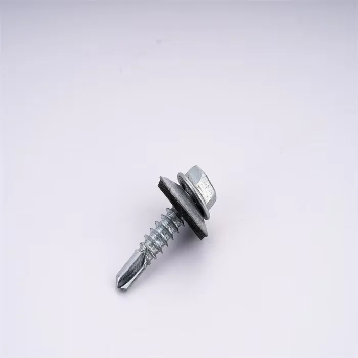 customized hex flange head with EPDM  washer Galvanized DIN7504 screw self drilling screws roofing screw
