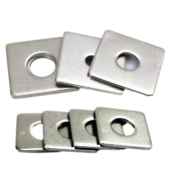 Factory Price Manufacturer Din436 Galvanized Flat Square Washers for Wood Constructions