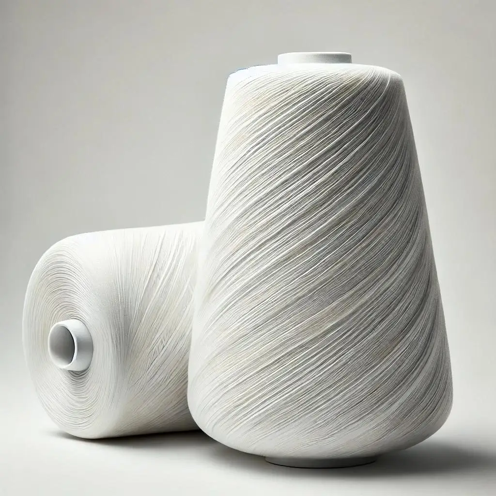 Moisture-Absorbent 30S to 120S Combed Cotton Yarn White 100% Cotton Yarn for Knitting