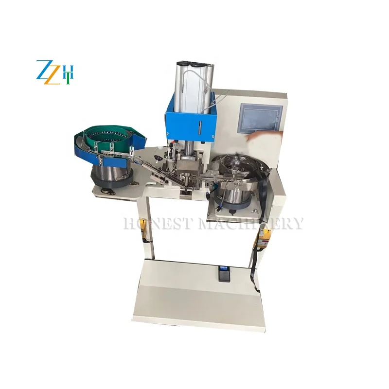High Output Automatic Jeans Button Making Machine / Jeans Button Making Machine / Cloth Button Making Machine