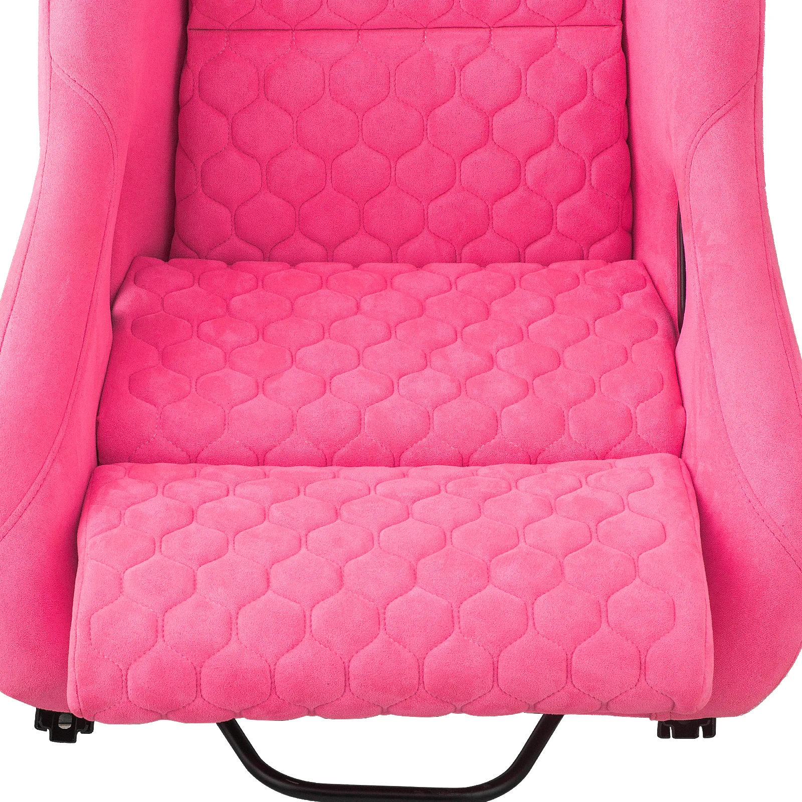 JIABEIR 1097 Sim Racing Colorful gradient Style Fiberglass  PINK Fabric Bucket Sport Seats Racing Seat Universal Racing Seats