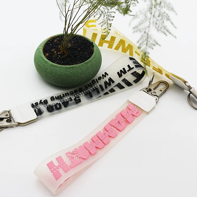 lanyard cutter anime lanyard custom satin  Strap Polyester Keychain wrist strap camera one piece lanyard  keychain