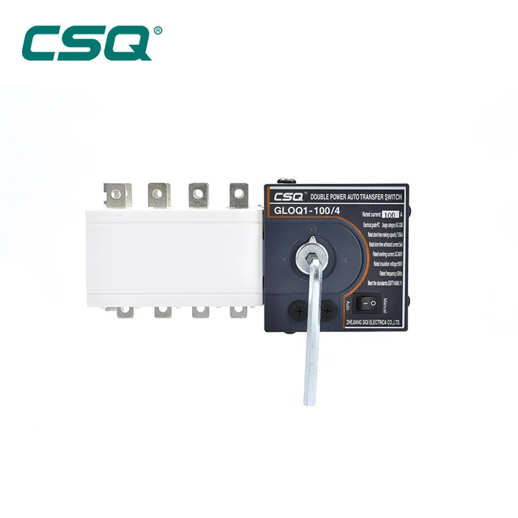  GLOQ1 100A CSQ ATS переключатель автоматическое переключение устройства 4p 250A ATSE поставщик 160A 200A горячий двойной питания