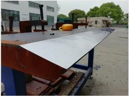 GMMA-100L angle adjustable steel plate edge milling Machine for 8-100mm thickness plate