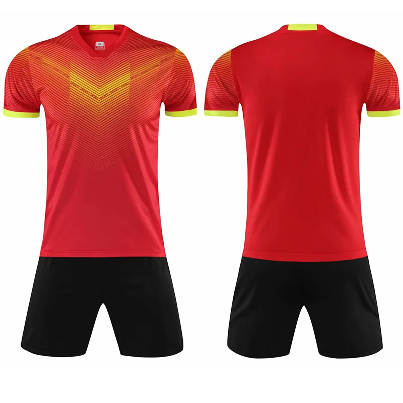 Blank Breathable High Quality Soccer Kits Football Jerseys Team Plain Custom Soccer Wear Jersey Set Football Uniform