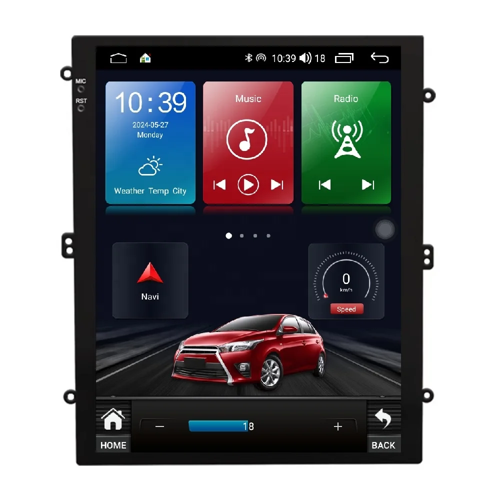 s7, 9.7 inch Tesla Style vertical screen, RAM 4+/6+/8+, 360, High Speed car navigation, universal car dvd player for all models