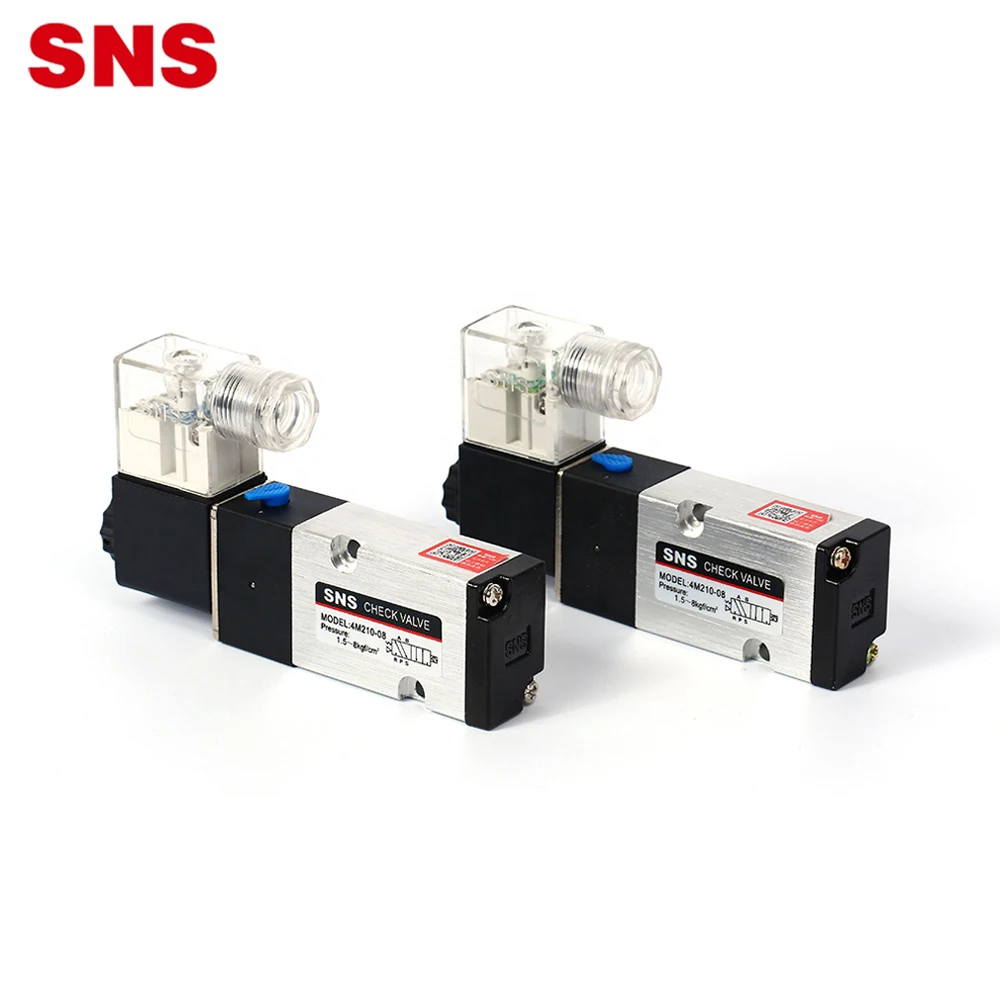 SNS 4M320-10 Series Electric Coil DC Pneumatic Aluminum Alloy Solenoid Valve