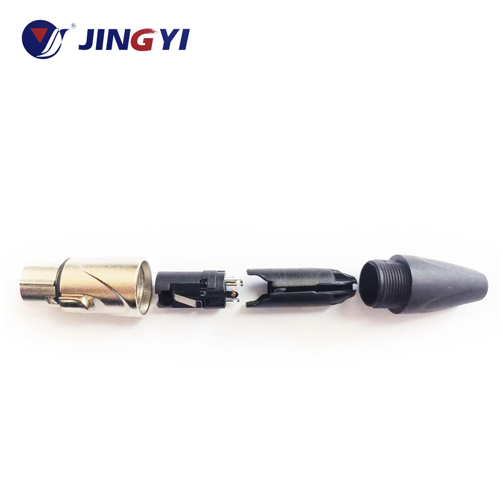  XLR Штекерный разъем и гнездовой для микрофона