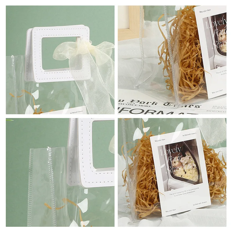 2024 New Arrival High Quality Cheap Customized Pvc Shopping Tote Bag Plastic Tote Bag