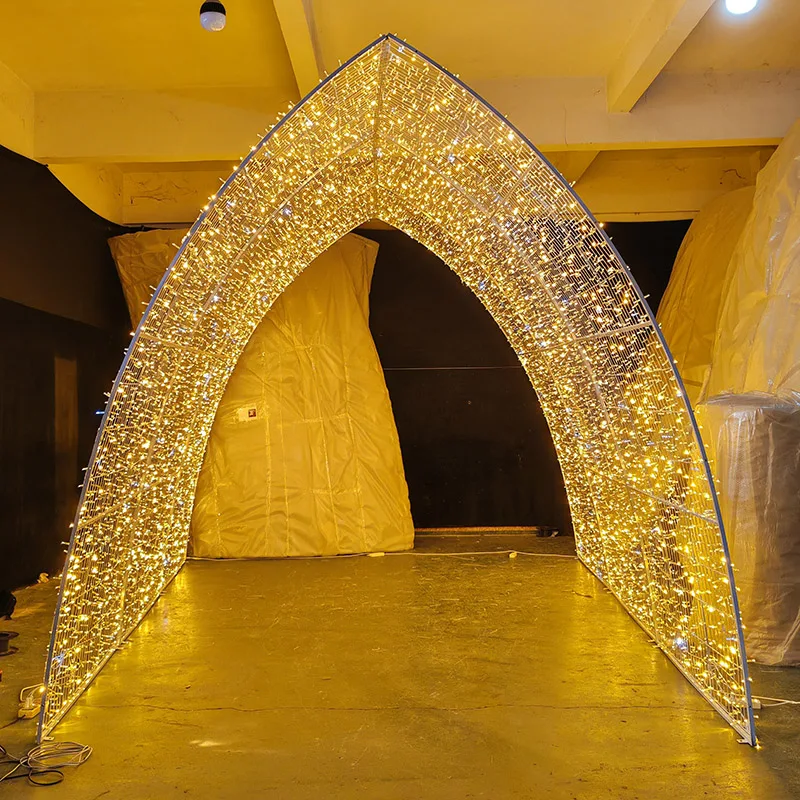 Наружное праздничное освещение коммерческое сказочное дерево наружное светодиодное рождественские украшения