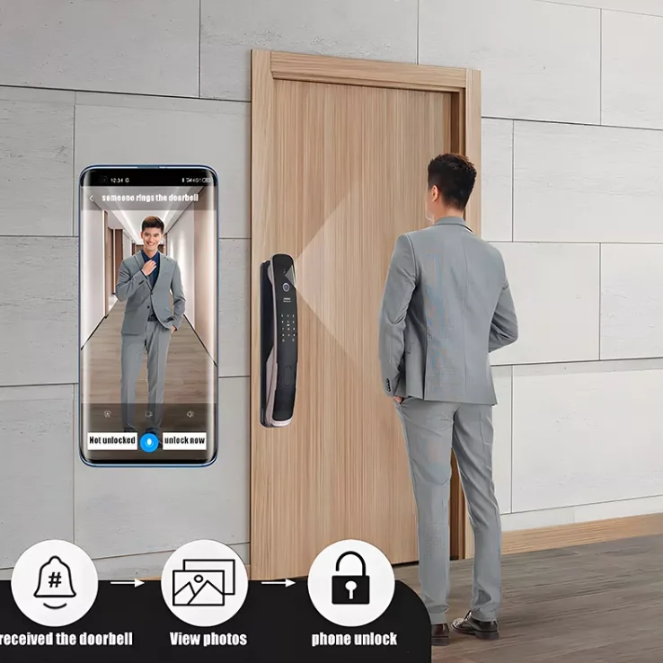 Goking China home home apartment smart locks swipe card electric digital cam lock cerradura inteligente wifi