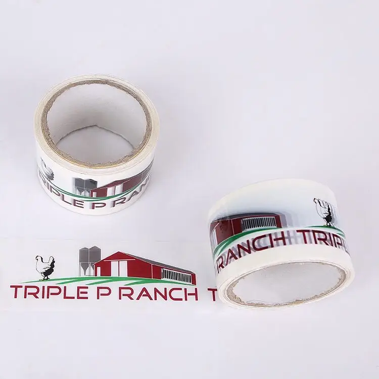 Customized high strength logo printed BOPP packing tape for carton packaging and sealing