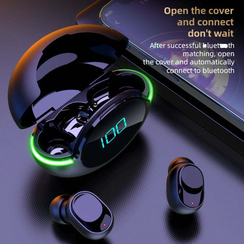 2022 Hot Selling Latest A15 Tws Smart Touch Wireless Earphone Noise Cancelling Headset Bt V5.1 Headphone Earhook For Sports
