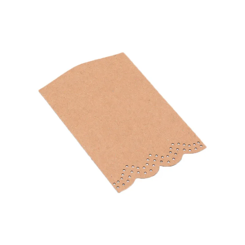 Custom Design Kraft Paper Jewellery Card Earring Holder Card
