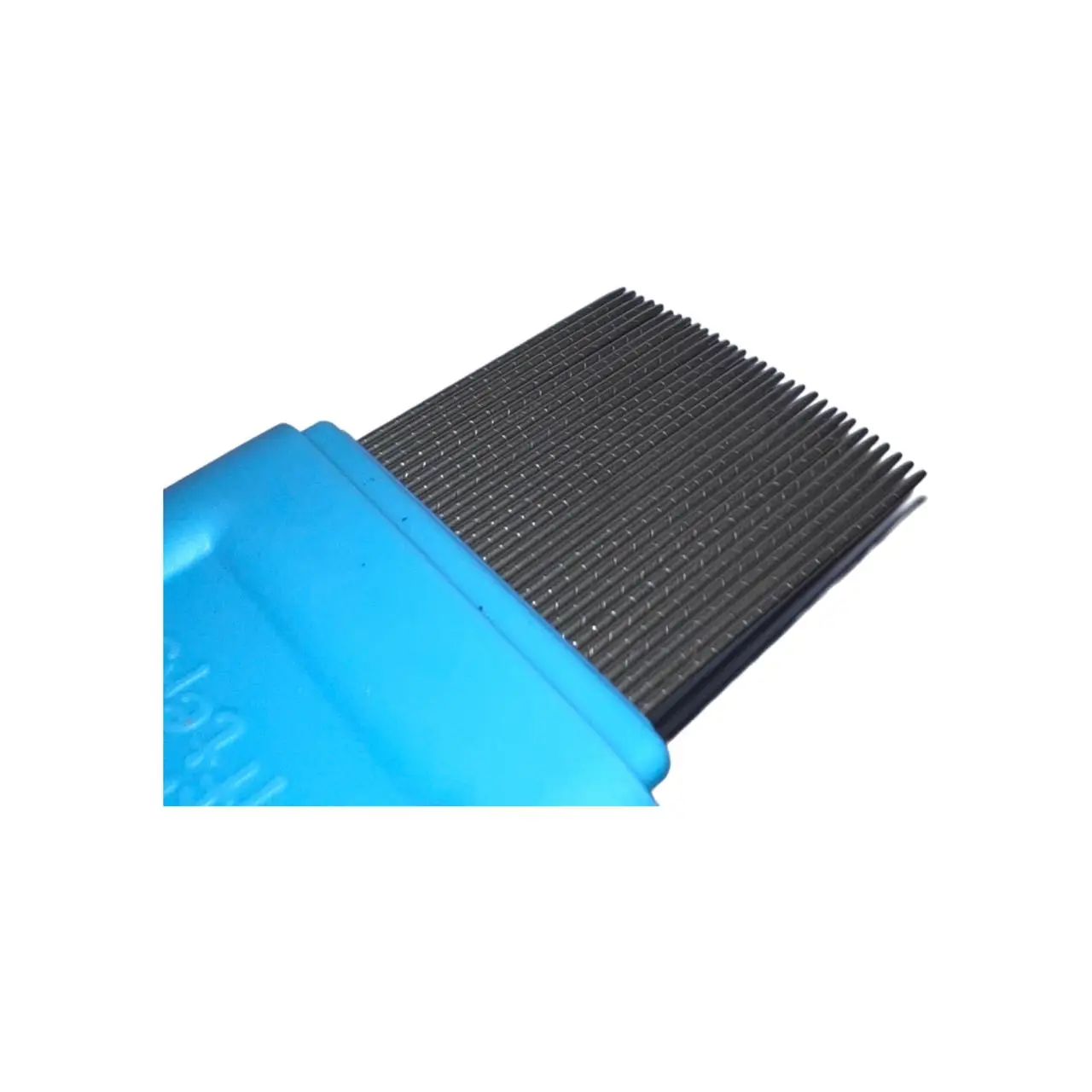 Oval Durable Thick Plastic Handle Spiral Lined Stainless Steel Long Pins Pharmacy Use Lice Nits Louse Flea Comb