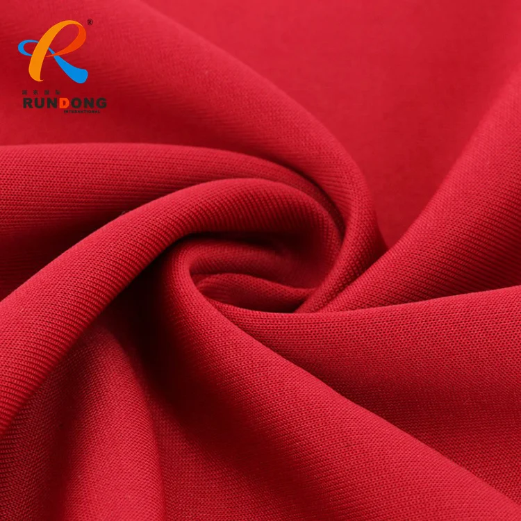 Knitted poplin roll viscose spandex twill polyester  cotton twill canvas fabric