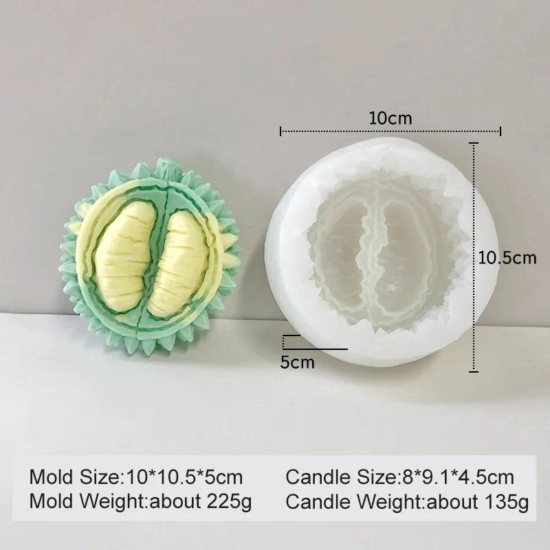 3D fruit durian Mousse Cake silicone mold food grade baking decoration tool silicone molds