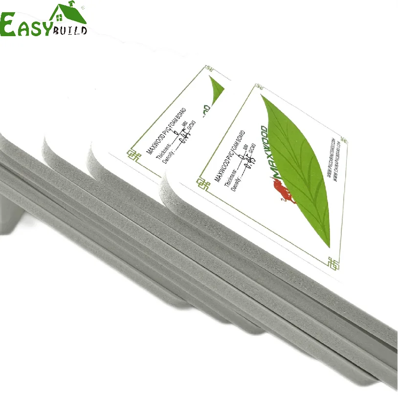White 12mm 14mm 16mm PVC foam sheet for building board use