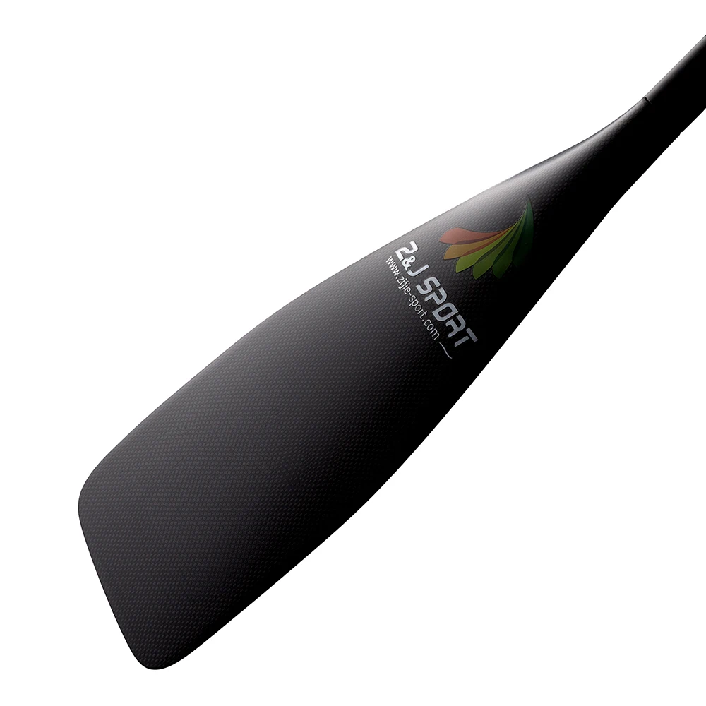 Black Full Carbon Fiber Blade Stand Up Sup Paddle Board