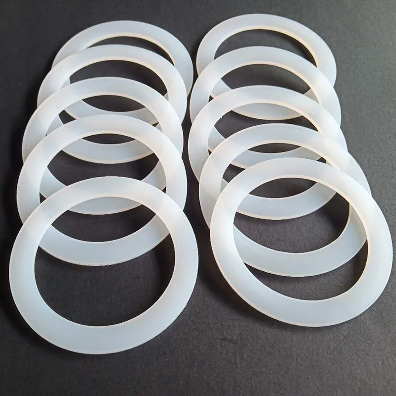 custom silicone rubber round ring sealing washer silicone gasket