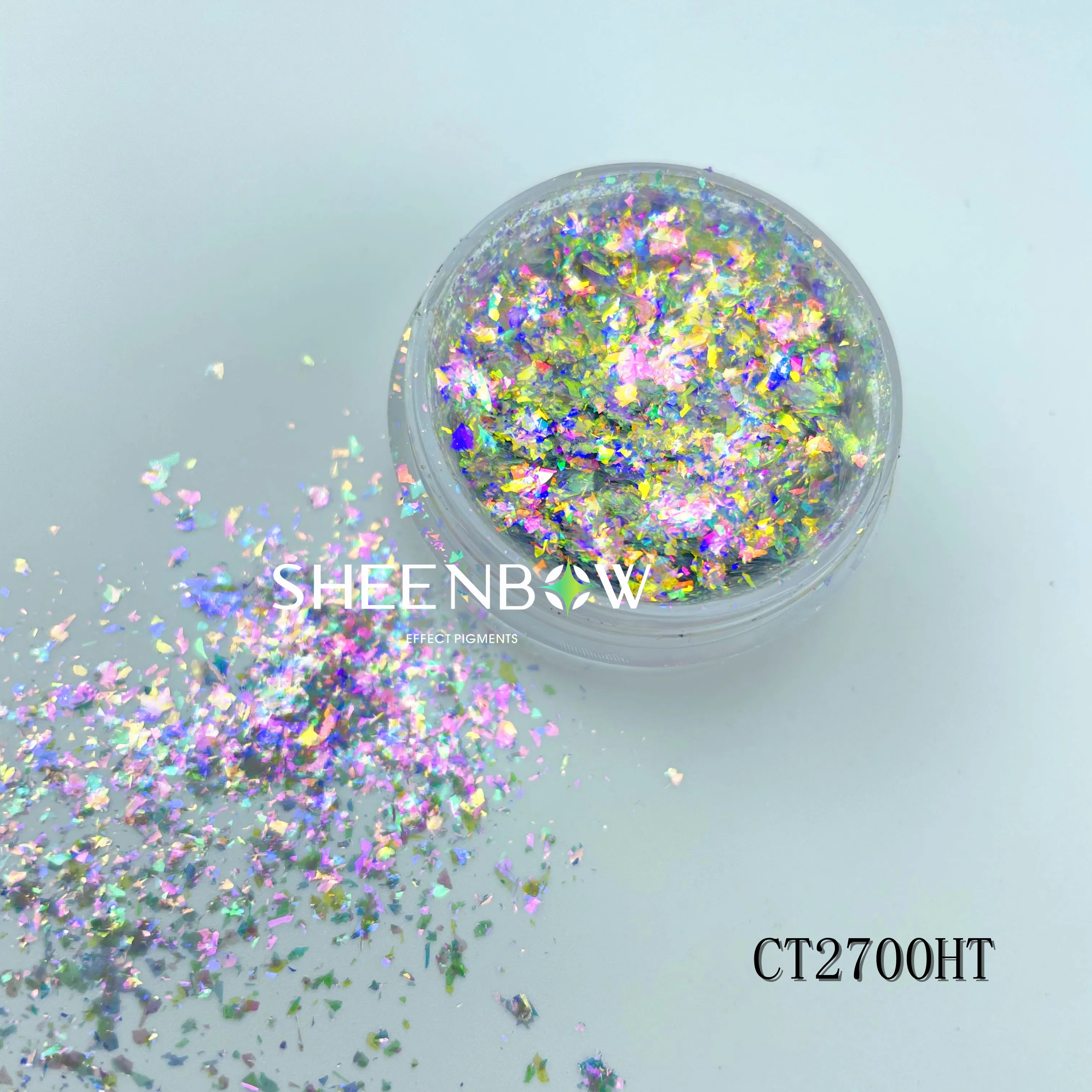 Sheenbow макияж для глаз хлопья Хамелеона duochrome пигмент хамелеон блестящие тени