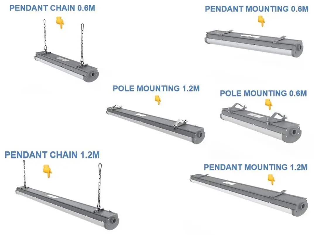 High Quality Ip66 Chemical Industry Gas Station Explosion-Proof Lamps 50w 100w 4ft Led Linear Explosion Proof Light